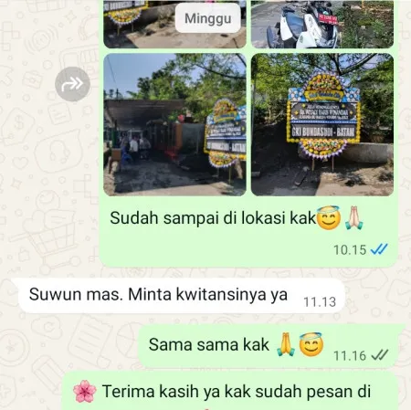 Pengiriman Papan Bunga Duka Sidomulyo Purworejo
