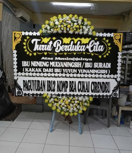 Papan Bunga Duka Sidomulyo Purworejo