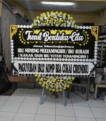 Papan Bunga di Sidomulyo Purworejo